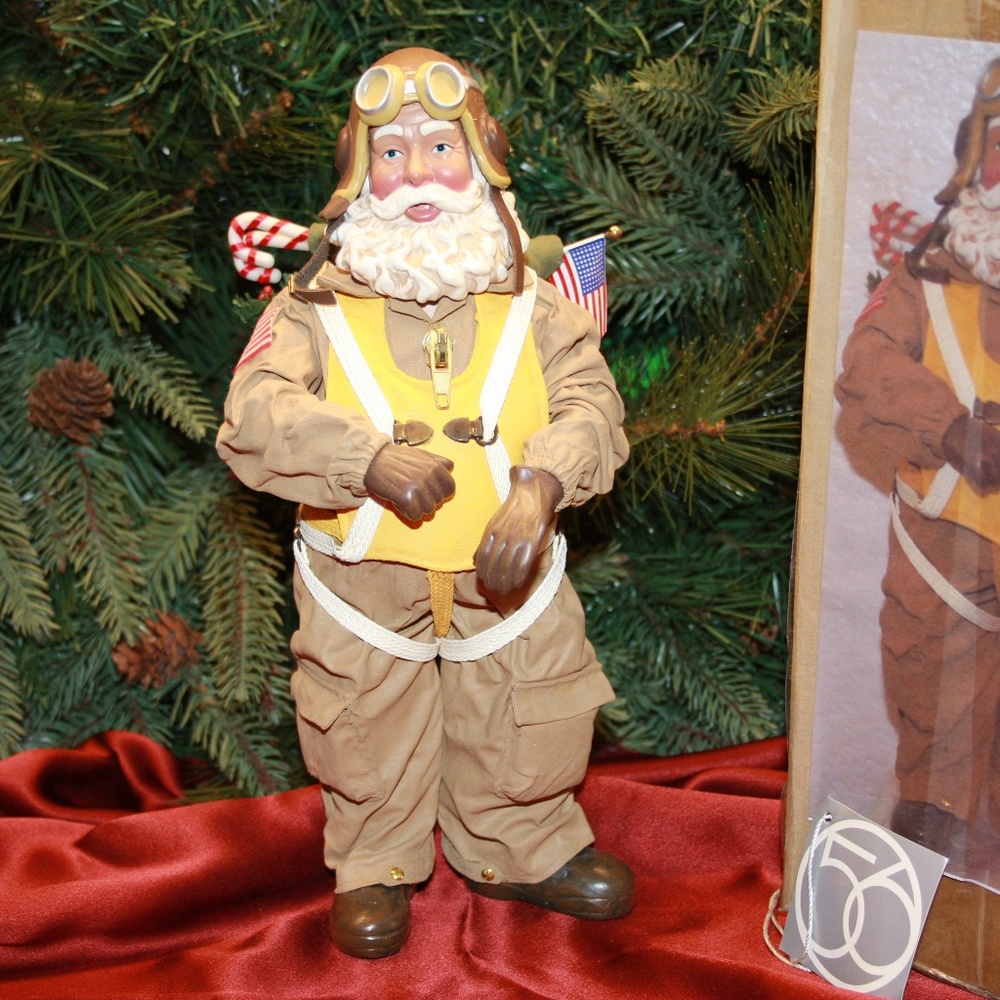 Air Force Santa Figure